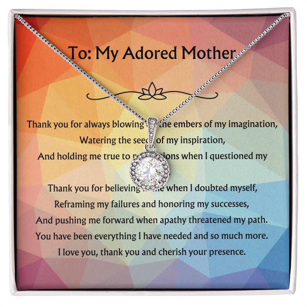 Eternal Hope Necklace: To My Adored Mother