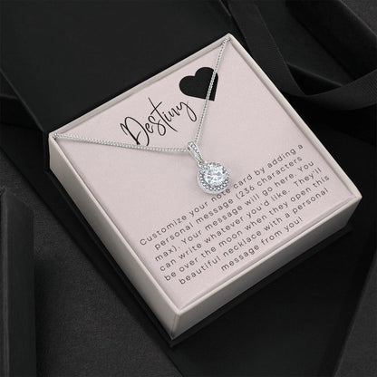 Eternal Hope Necklace: Custom Message Card