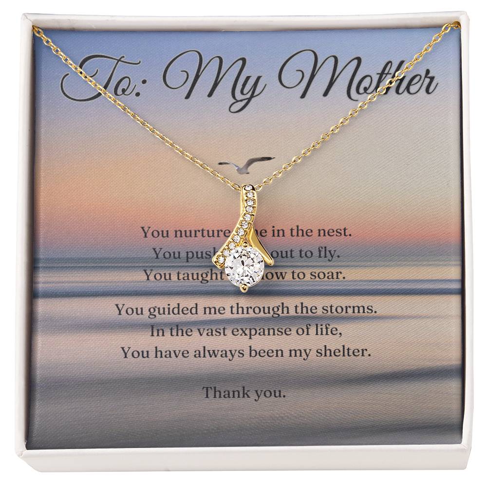 Alluring Beauty Necklace: You nurtured me in the nest...