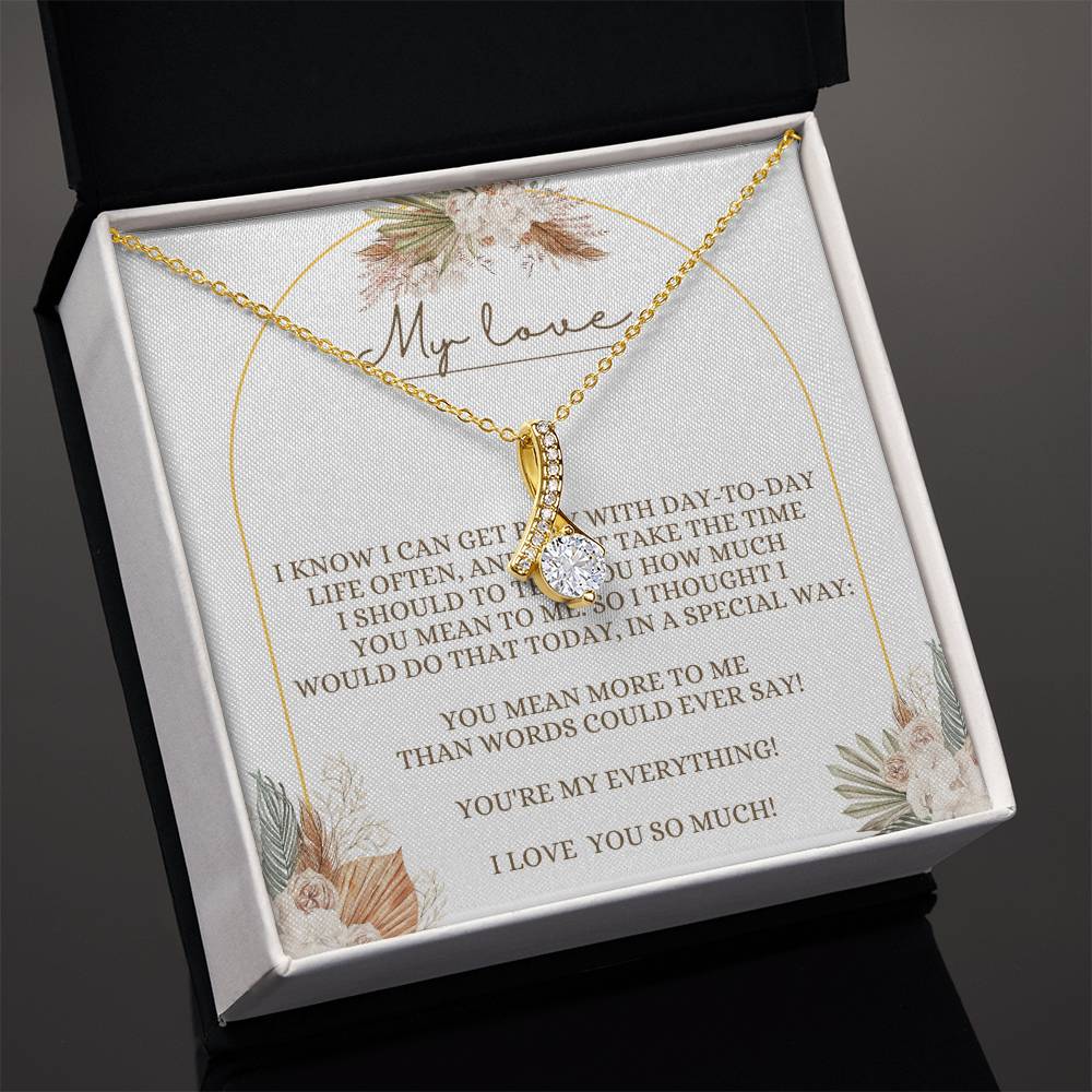 Eternal Hope Necklace: My Love