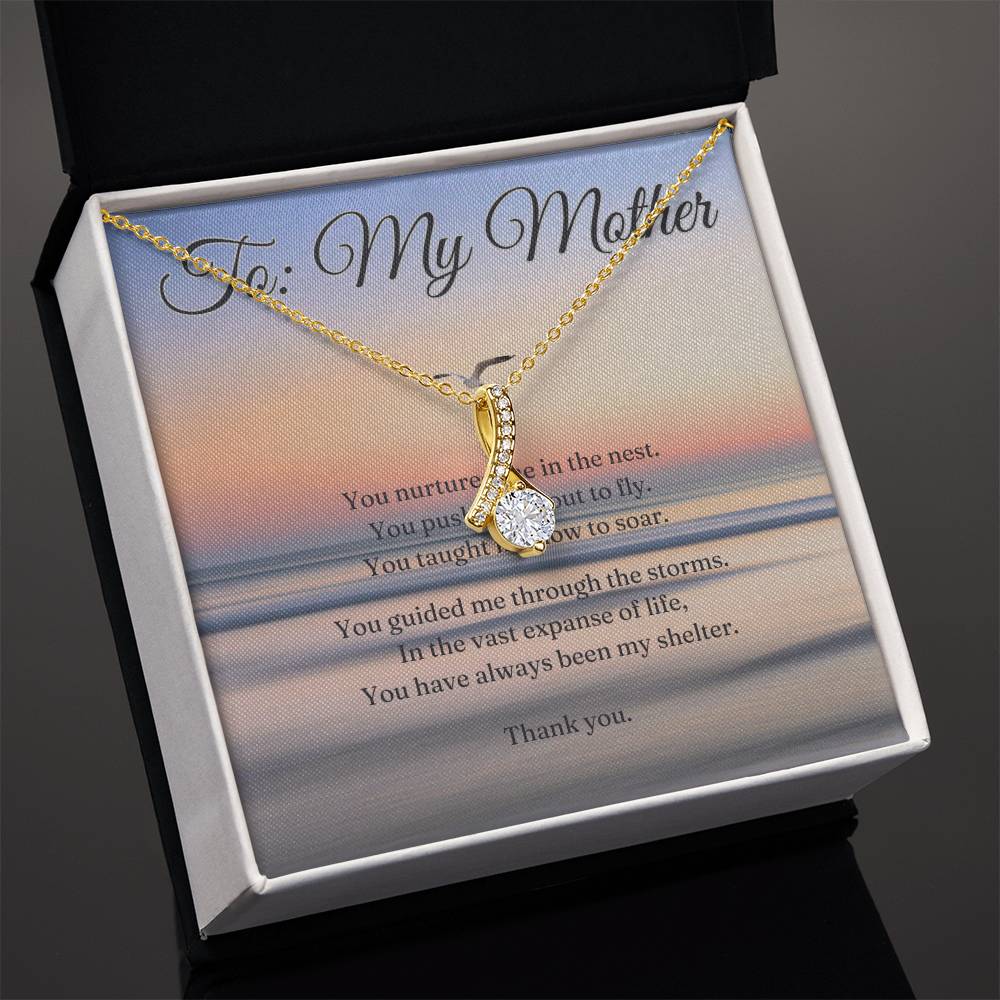 Alluring Beauty Necklace: You nurtured me in the nest...