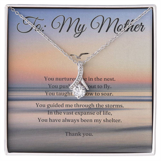 Alluring Beauty Necklace: You nurtured me in the nest...