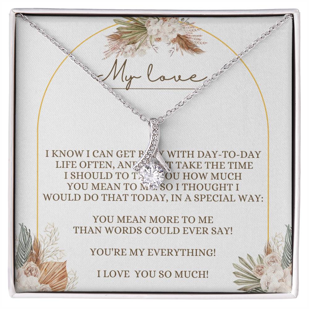 Eternal Hope Necklace: My Love