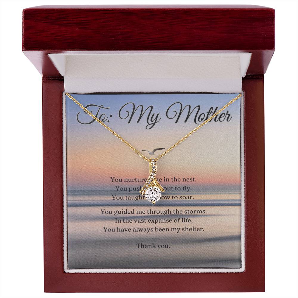 Alluring Beauty Necklace: You nurtured me in the nest...