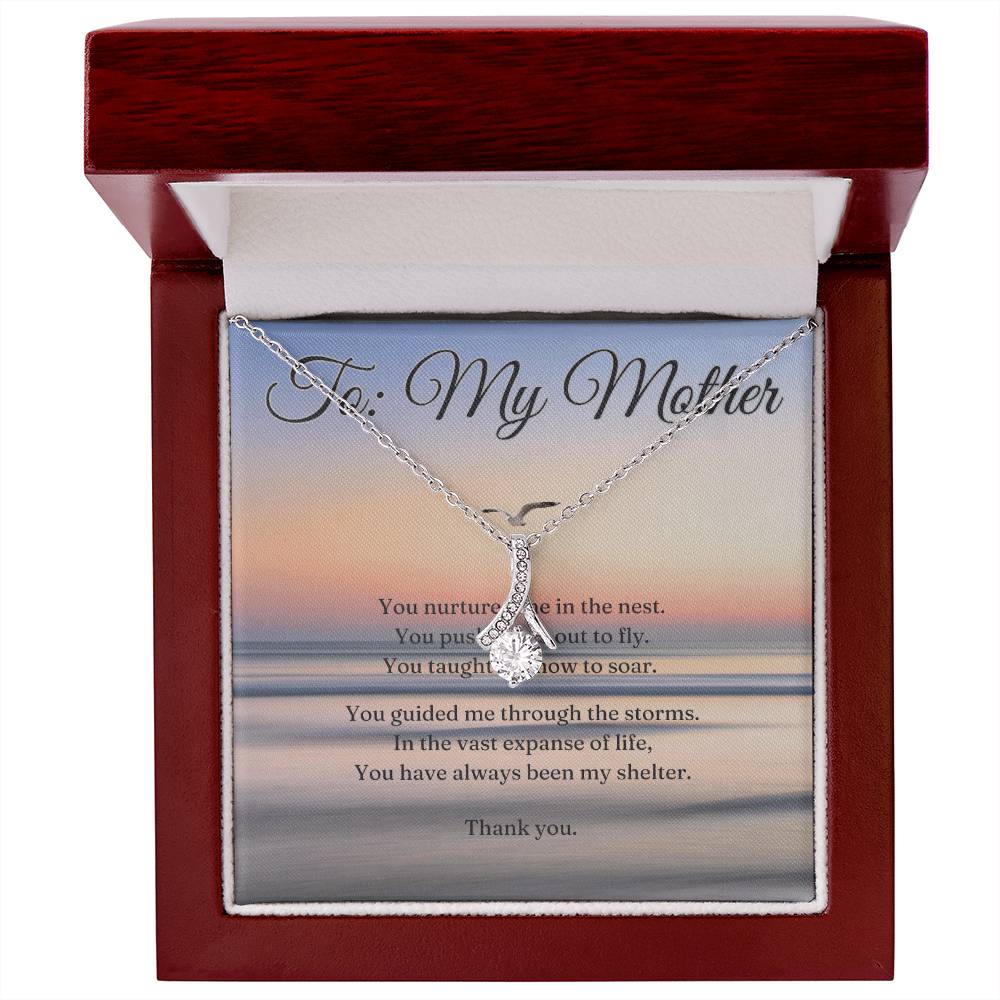 Alluring Beauty Necklace: You nurtured me in the nest...