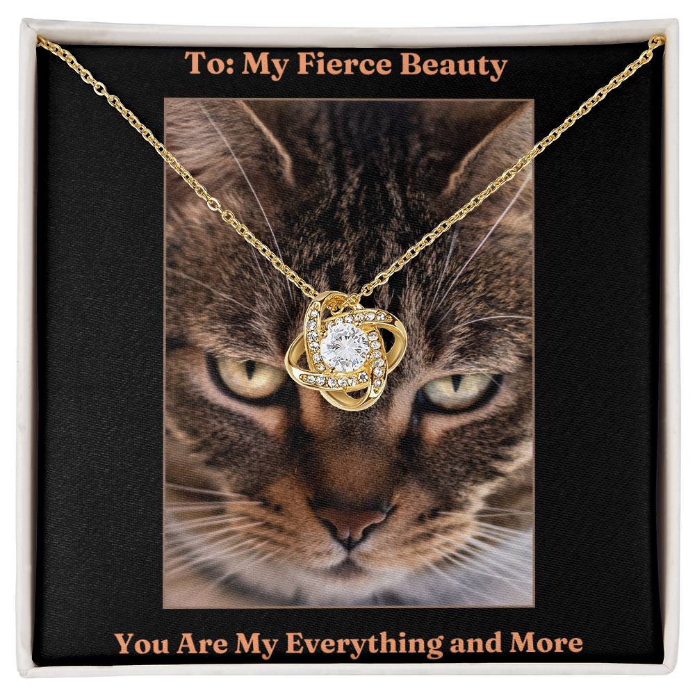 Love Knot Necklace: To My Fierce Beauty