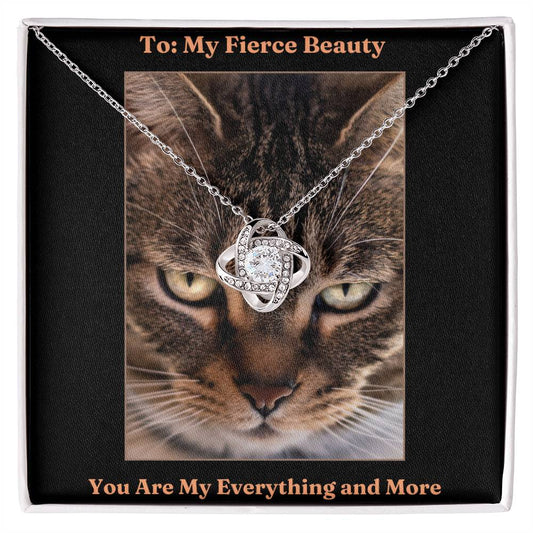 Love Knot Necklace: To My Fierce Beauty