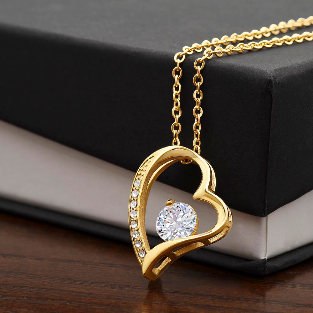 Forever Love Heart Necklace: Like Father, Like Daughter